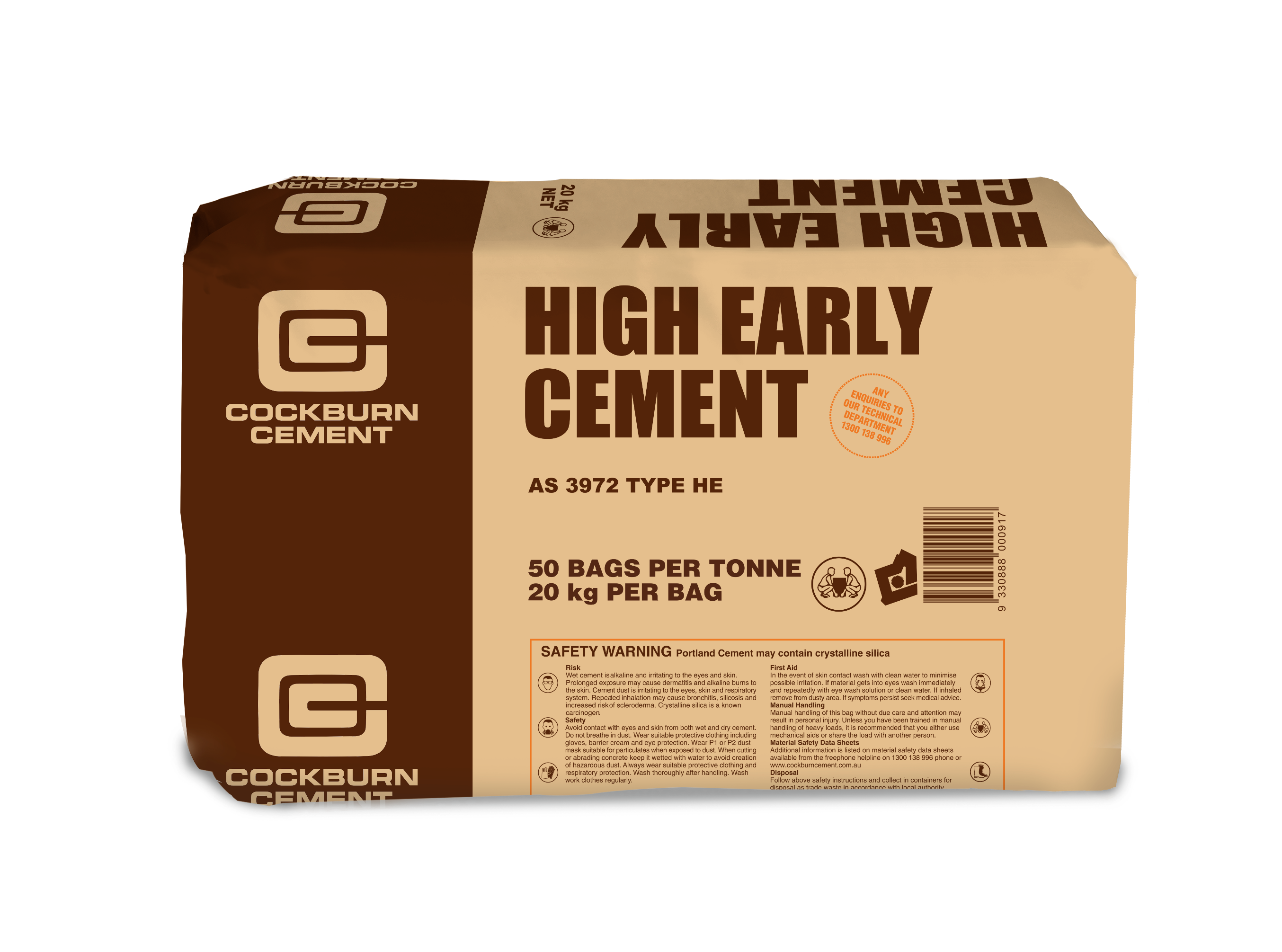 High Early Strength Cement - Cockburn Cement